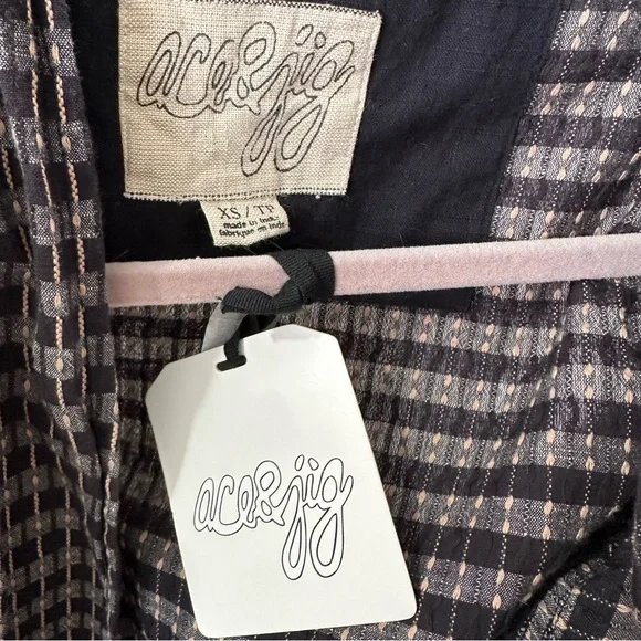 NWT Ace & Jig Womens Brooke Opera Open Front Cardigan Jacket Size XS ace&jig - Picture 5 of 6